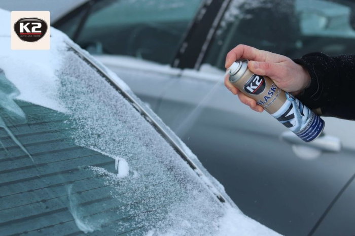 Spray Degivrant Parbriz K2 ALASKA - 300 ml, Acțiune Instantanee (Anti-Gheață -70°C) [3]