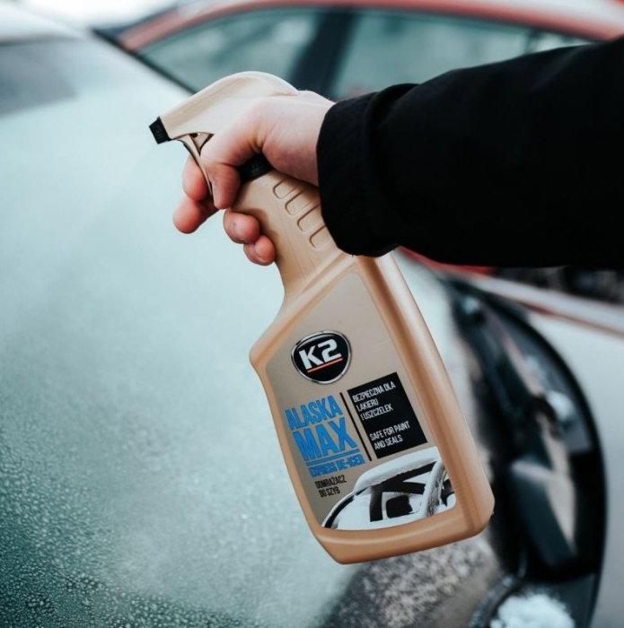 Solutie Degivranta Parbriz K2 ALASKA - 700 ml, Acțiune Instantanee (Anti-Gheață -70°C) [3]