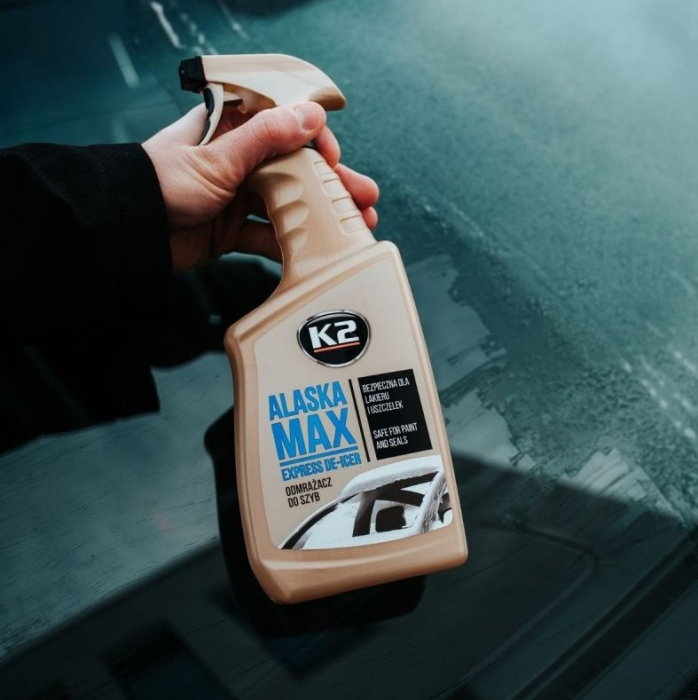 Solutie Degivranta Parbriz K2 ALASKA - 700 ml, Acțiune Instantanee (Anti-Gheață -70°C) [2]