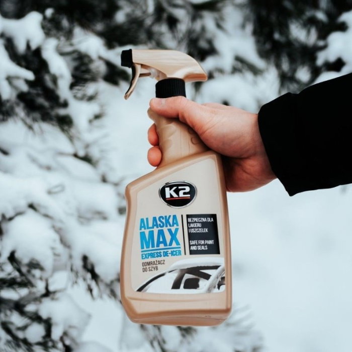Solutie Degivranta Parbriz K2 ALASKA - 700 ml, Acțiune Instantanee (Anti-Gheață -70°C) [4]