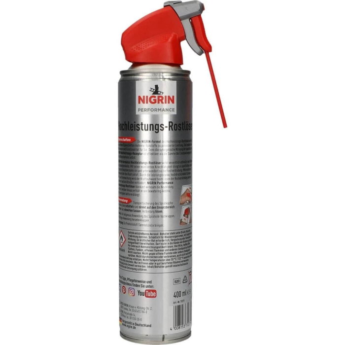 Spray degripant antirugina cu aplicator, Nigrin Performance, 400 ml [2]