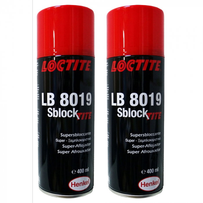 Pachet 2 x Spray degripant Henkel LB 8019 Loctite 400 ml [1]