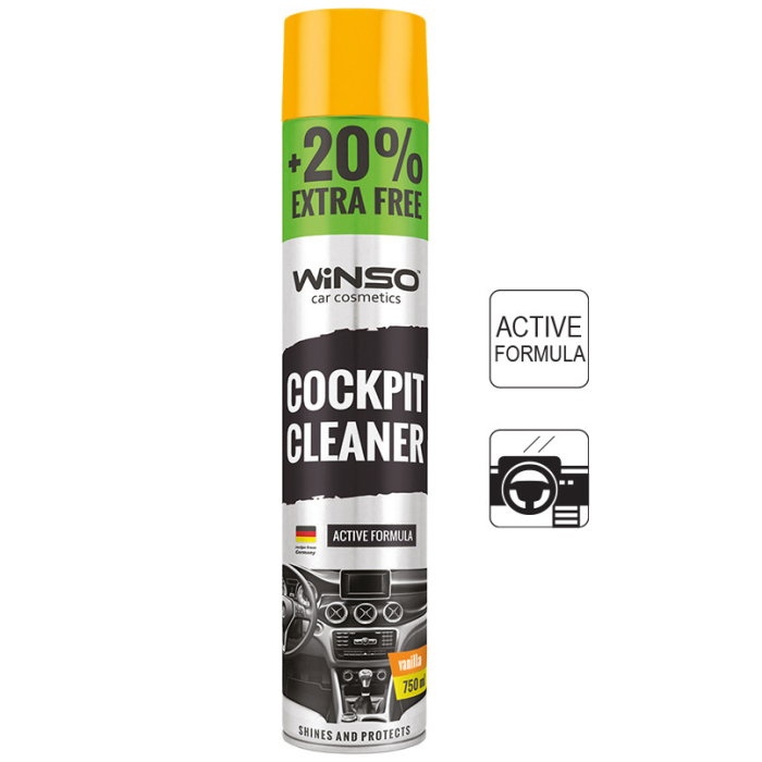 Spray intretinere bord Winso Cockpit Cleaner Vanilla 450 ml [1]