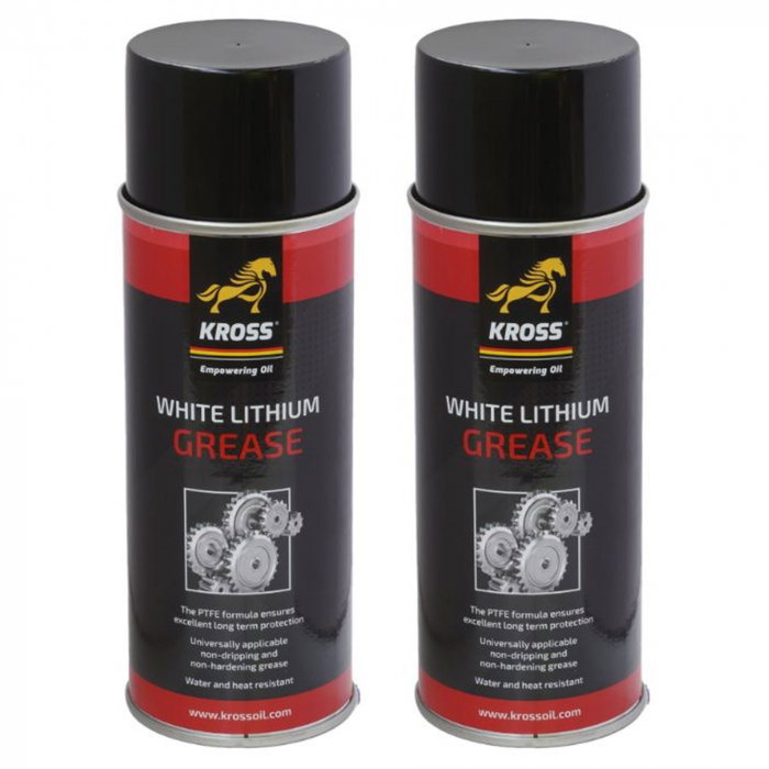 Pachet 2 x Spray Kross vaselina alba 400 ml [1]