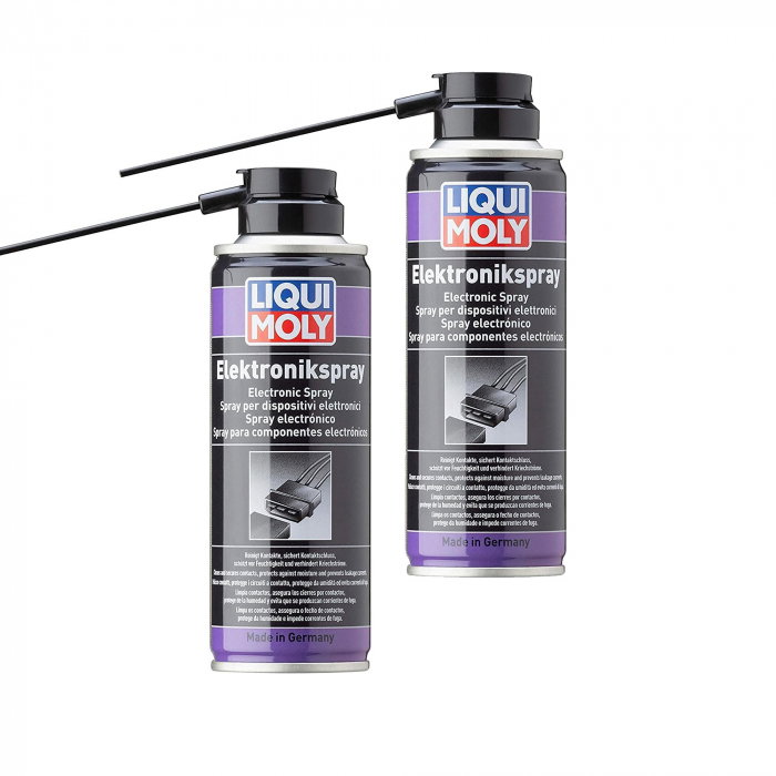 Pachet 2 x Spray Liqui Moly pentru curățare instalaţie electrică, 200 ml [1]
