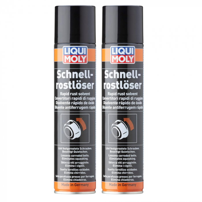 Pachet 2 x Spray Liqui Moly pentru îndepărtarea ruginii cu efect rapid 300 ml [1]