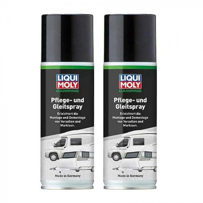 Pachet 2 x Spray Liqui Moly pentru ingrijire si lubrifiere cauciuc si plastic 200 ml [1]