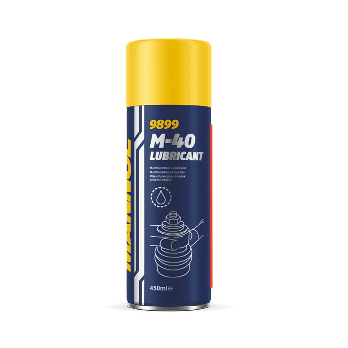 Spray Multifunctional Mannol M-40, Lubrifiant Universal, Degripant, Anti-Coroziune, Curata si Protejeaza, Fara Silicon, Elimina Umezeala si Scartaitul [1]