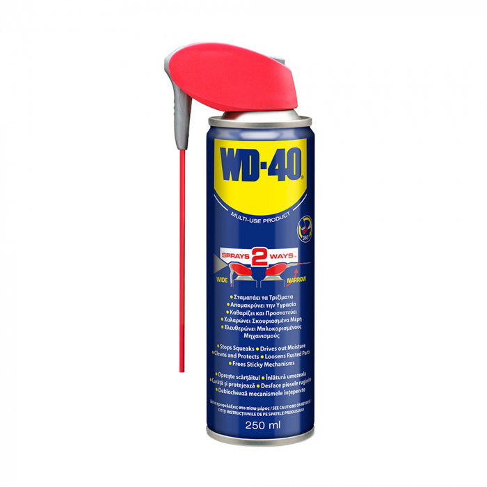 Spray Lubrifiant Multifunctional WD40 Smartstraw 250 ml [1]