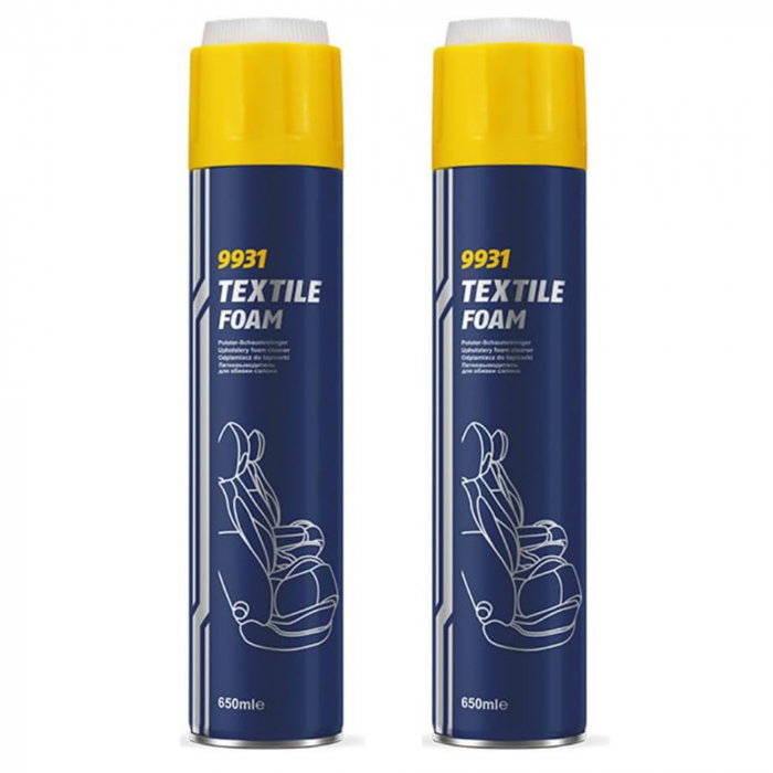 Pachet 2 x Spray Mannol pentru curatare tapiterie textila 650 ml [1]