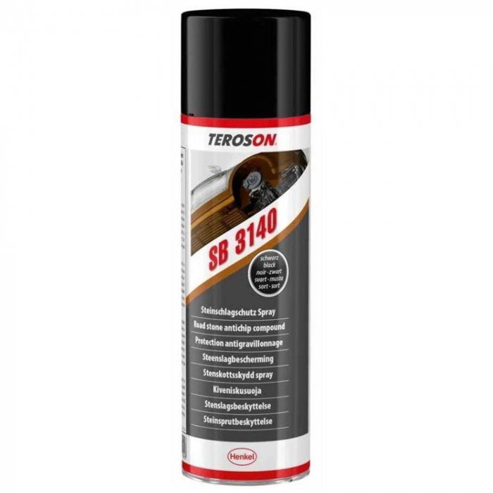 Spray negru Teroson SB3140 cu PVC pentru reparatie caroserie 500 ml [1]