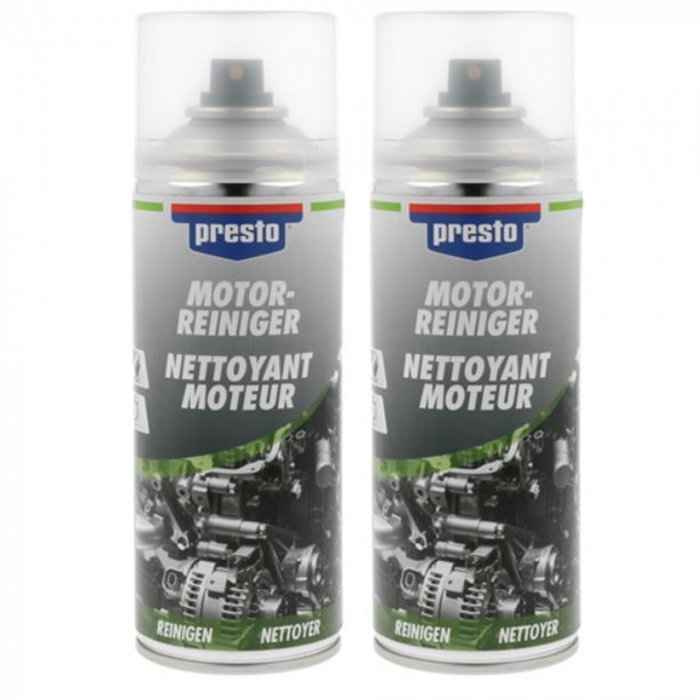 Pachet 2 buc. Spray Degresant Presto pentru Curățare Exterior Motor, 400 ml (Total 800 ml) [1]