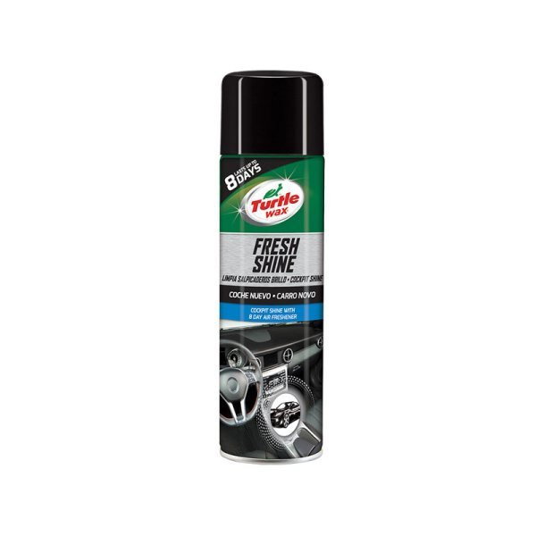 Spray silicon bord cu aroma New Car TURTLE WAX Fresh Shine 500 ml [1]