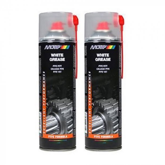 Pachet 2 x Spray vaselina alba cu PTFE 500 ml [1]