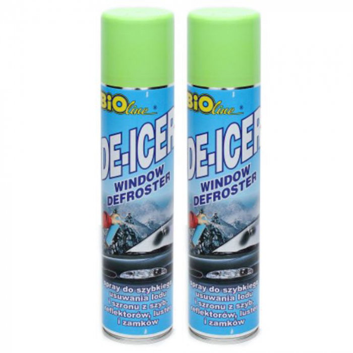 Pachet 2 x Spray VGT pentru dezghetare parbriz auto 300 ml [1]