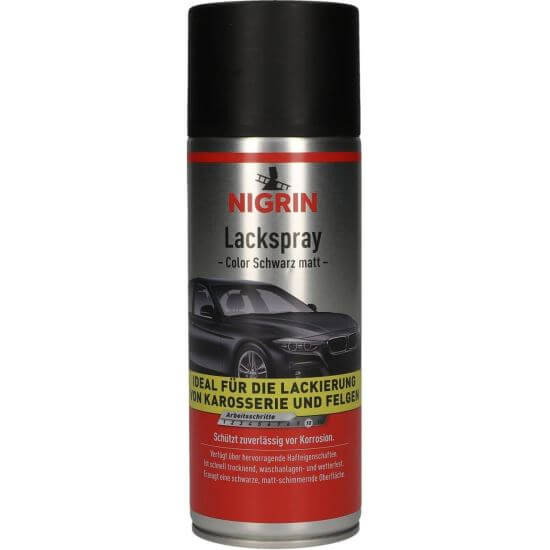 Spray vopsea, Nigrin, negru mat, 400 ml [1]