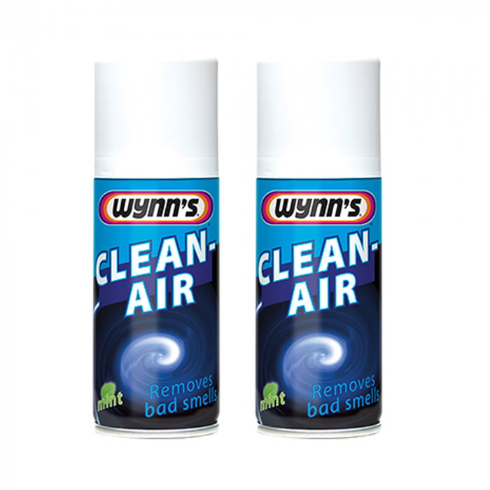 Pachet 2 Spray Wynn's Clean Air Auto pentru eliminarea mirosurilor neplacute [1]