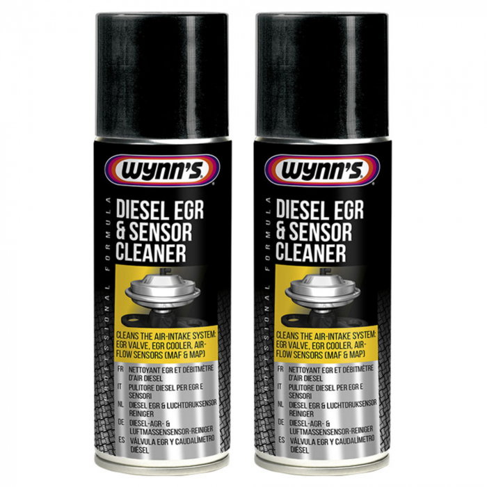 Pachet 2 Spray Wynn's pentru curatare EGR si sistem admisie aer -Diesel EGR 3, 200 ml [1]