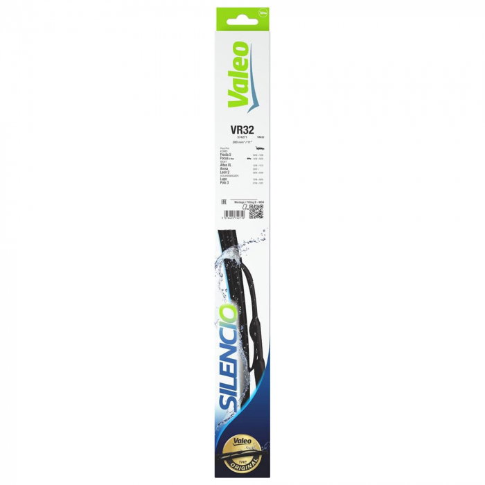 Stergator luneta Valeo Silencio 280mm VR32 pentru Ford Fiesta V, Focus C-Max, Seat Altea XL, Arosa, Leon II, VW Lupo, Polo III [1]
