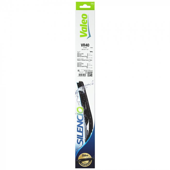 Stergator luneta Valeo Silencio 300mm VR40 pentru Opel Astra J, Ssang-Yong Korando, Rodius II [1]