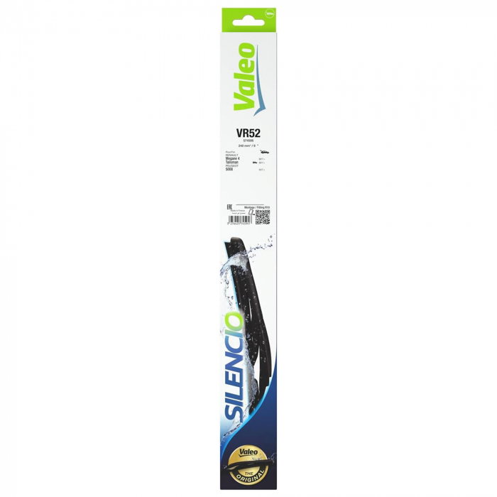 Stergator luneta Valeo Silencio VR52 240mm pentru Peugeot 5008 II, Renault Kadjar, Megane IV, Talisman [1]