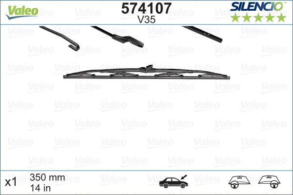 Stergator Valeo Silencio 35 cm [1]