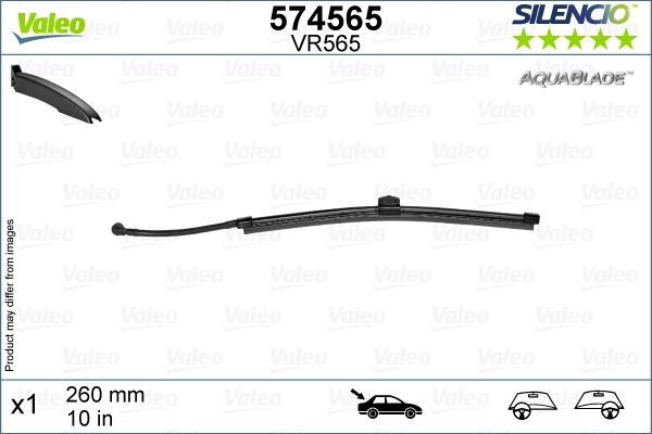 Stergator Valeo Silencio AquaBlade 260 mm [1]