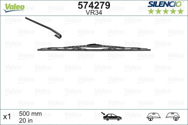 Stergator Valeo Silencio Performance 500mm [1]