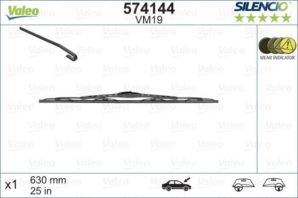 Stergator Valeo Silencio Performance 630mm [1]