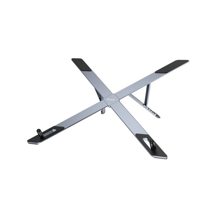 Suport Birou Pliabil pentru Laptop și Tabletă Hoco HD9, Metalic, Gri [2]