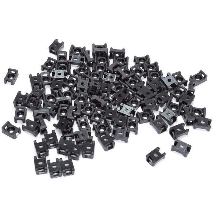 Suport montare surub negru 16.0x10.7x7.0 mm 100 buc [2]
