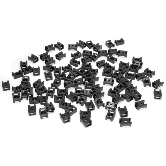 Suport montare surub negru 21.3x15.3x10.5mm 100 buc [2]