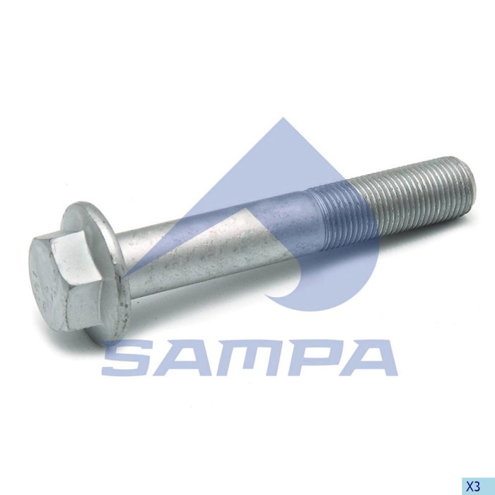 Surub amortizor vagon M16x1.5 | Lungime 114.4 mm [1]