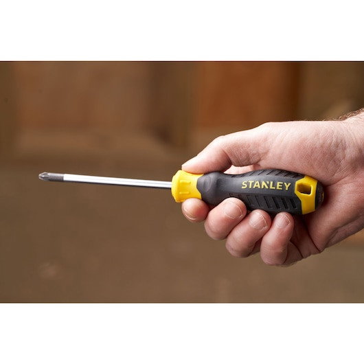 Surubelnita Pozidrive STANLEYr CUSHION GRIPtm, PZ2 X 100 mm [3]