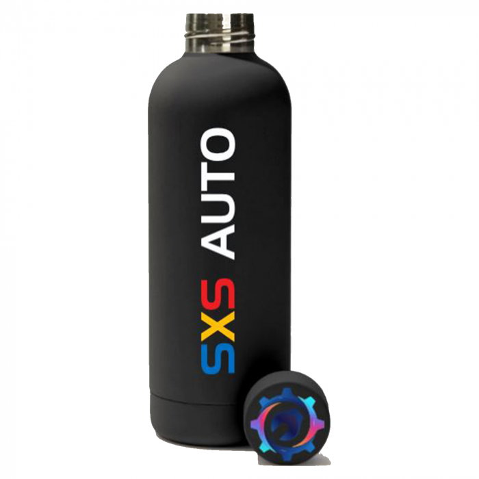 Termos Sport Negru 500 ml – Oțel Inoxidabil, Pereți Dubli, BPA Free [1]