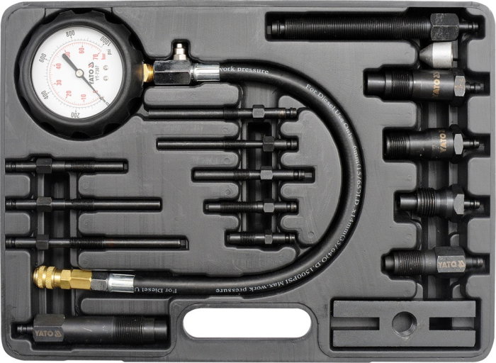 Tester de compresie pentru motor Diesel 16 piese [1]
