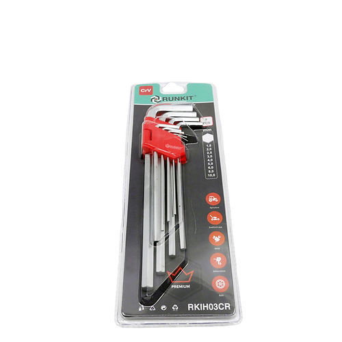 Trusa chei imbus hexagonale CrV (mare) RUNKIT 9 piese [1]