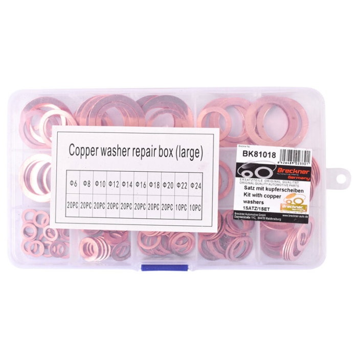 Trusa mare cu saibe cupru fi6 - fi24 180 buc [3]