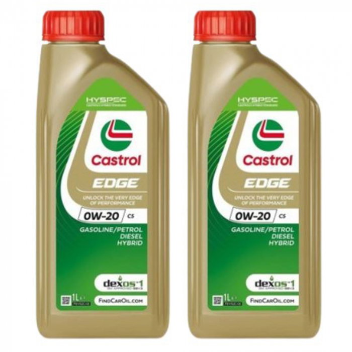 Pachet 2 litri Ulei Castrol Edge C5 0W20 [1]
