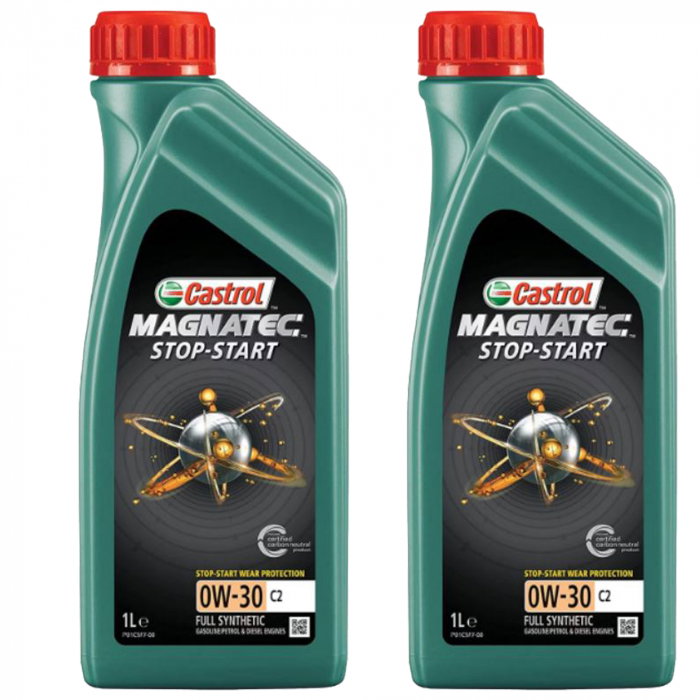 Pachet 2 litri ulei Castrol Magnatec C2 0W30 [1]