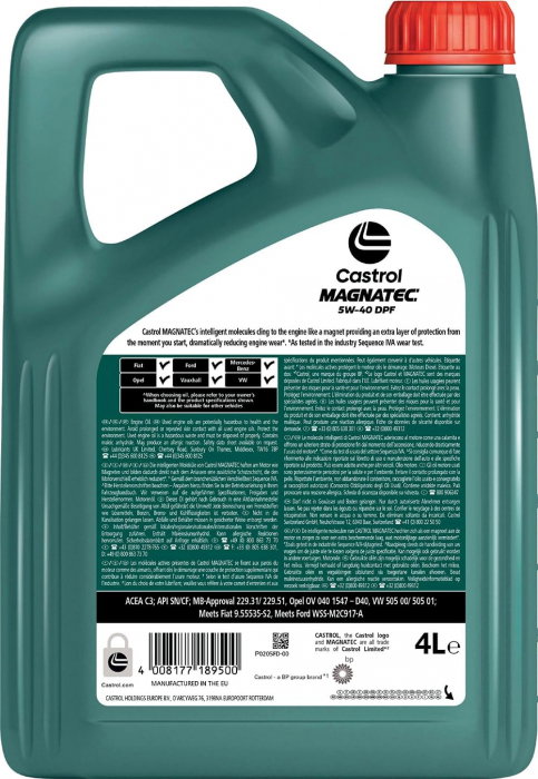 Pachet 8 litri Ulei Castrol Magnatec Diesel DPF 5W40 [2]