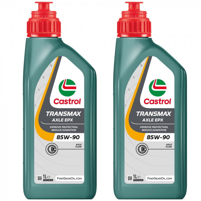 Pachet 2 litri ulei Castrol Transmax Axle pentru cutie de viteze manuala EPX 85W-90 [1]