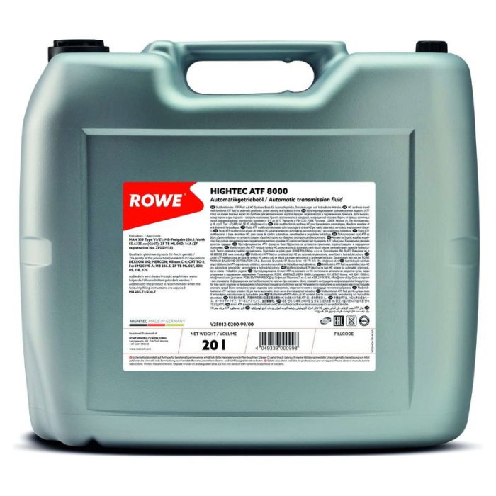ULEI CUTIE AUTOMATA ROWE HIGHTEC ATF 8000 20L [1]