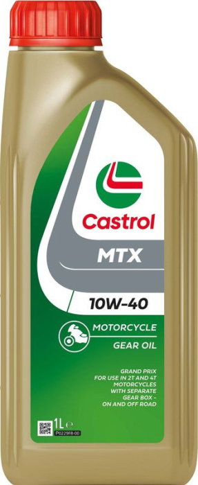Ulei cutie viteza moto Castrol MTX 10W40 2T 4T 1L [1]