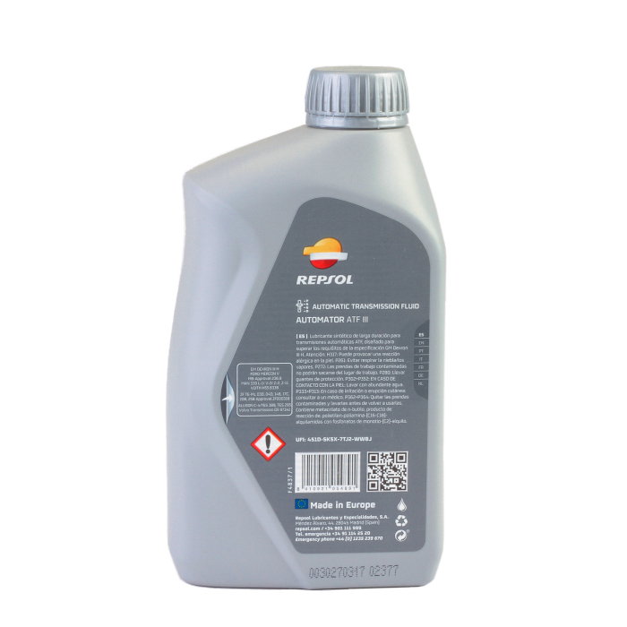 Ulei cutie viteze automata REPSOL AUTOMATOR ATF III 1L [3]