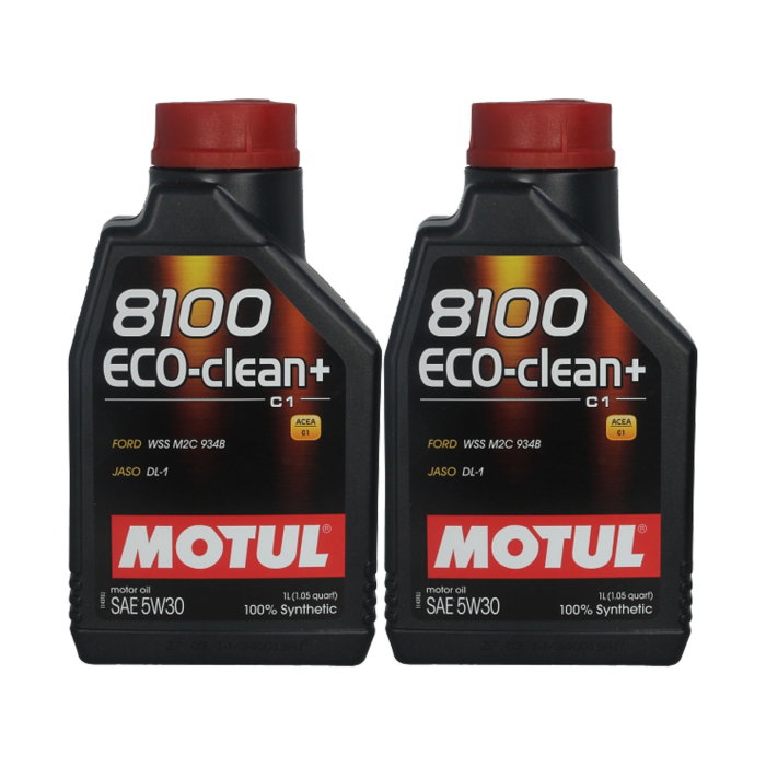 Pachet 2 litri ulei de motor Motul 8100 Eco-clean+ 5W30 – Performanță superioară și protecție avansată pentru motoare moderne [1]