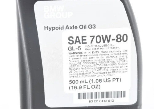 Ulei diferential spate BMW Original G3 70W-80 0.5L [2]