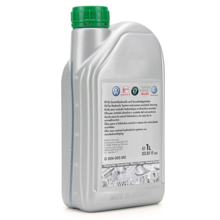 Ulei servodirectie VW verde – 1 litru lichid hidraulic original pentru sistemele VAG [1]
