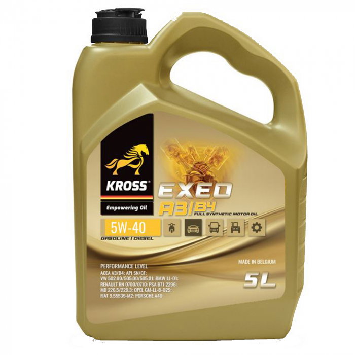 Ulei Kross Exeo A3/B4 5W40 5 litri [1]