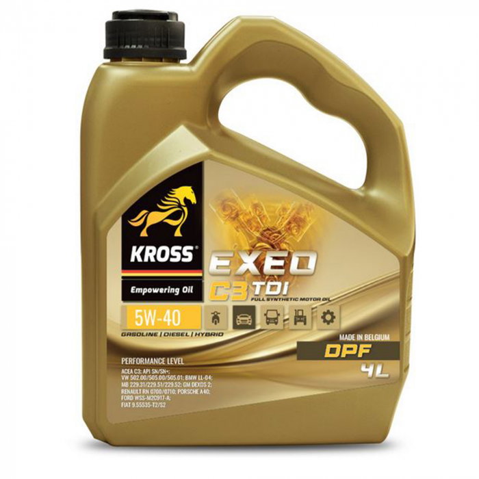 Ulei Kross Exeo C3 TDI 5W40 4 litri [1]